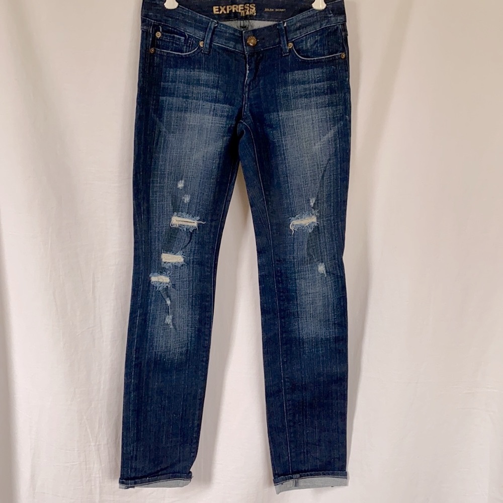 Express Jeans Zelda Skinny Dark Wash 👖 💙